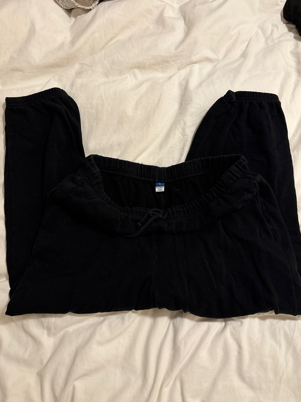 Old Navy Black Kids Pull-On Joggers with Elastic Waist